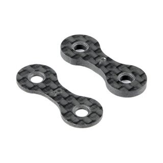 X4 REAR ROLL-CENTER CARBON SPACER 1+2MM (1+1)