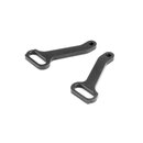 X4 AluKenkungsplatte vorne +1mm - SWISS 7075 T6 (2)