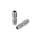X4 ADJUSTABLE CAMBER SCREW 14MM M4 L/R - TITANIUM (2)