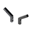 X4 ALU SHOCK HOLDER REAR FIXED FOR UNI BULKHEADS (2)