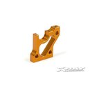 T3 Differenzialtrger (Bulkhead) hinten rechts Alu - Orange