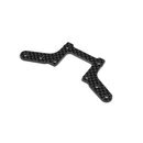 Top-Deck 2,5mm (breit), hinten, Kohlefaser