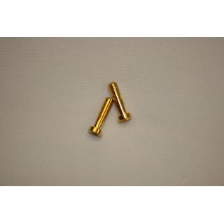 HSpeed HSPP001 4mm Goldkontaktstecker 18mm lp (2Stk)