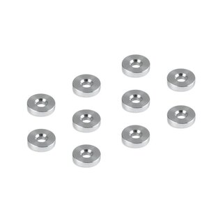 ALU SHIM 3x9x2.0MM - DEEPER COUNTERSUNK (10)