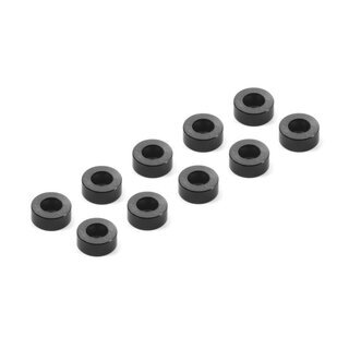 ALU SHIM 3x6x2.5MM - BLACK (10)