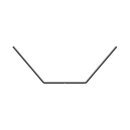 X4 ANTI-ROLL BAR AAM - ABOVE ARM MOUNT - REAR 1.1MM