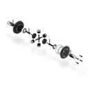 X4 BB GEAR DIFFERENTIAL FOR UNI BULKHEADS - SET