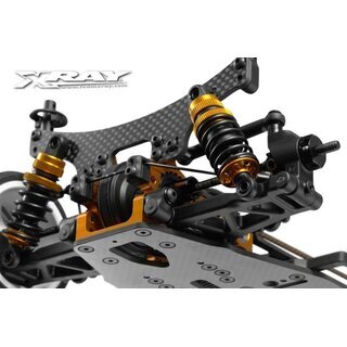 Federteller Aluminium orange