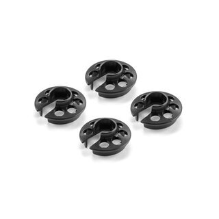 XLP ALU SHOCK SPRING RETAINING COLLAR - BLACK (4)