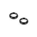 T4 Alu Rndelmutter fr Dmpfer - Schwarz (2)