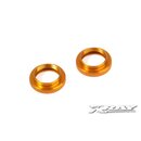 SLVR T4 Alu Rndelmutter fr Dmpfer - Orange (2)