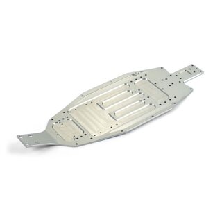 XB2 ALU CHASSIS - 2.5MM - SHORT - REAR WIDE - SWISS 7075 T6