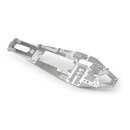 Chassis 4mm, 7075 T6 Alu (CNC-gefrst) V2