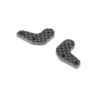 STEERING BLOCK CARBON EXTENSIONS - 2 DOTS (L+R)