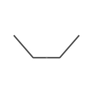 ANTI-ROLL BAR FOR BALL-BEARINGS - REAR 1.6MM - V2