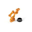 Alu 2-Gang Halter / Bulkhead - ORANGE