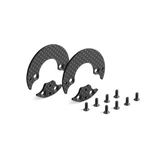 Kohlefaser Aerodynamic Disc hinten L+R Set