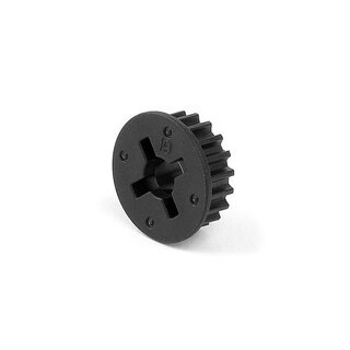 Riemenrad 19Z (fr Mittelwelle, mittig), Kunststof