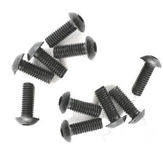 Mugen B0730-3 Schraube M4x10 Flachkopf