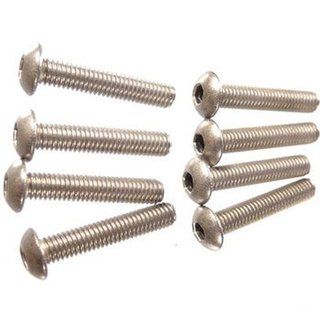 Mugen B0734T Schraube M3x16 Flachkopf Titan (8)