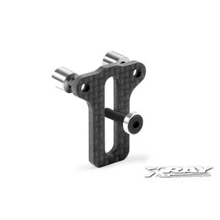 Halter f�r Br�cke hinten mitte Kohlefaser