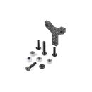 CARBON REAR BODY CENTERING PLATE W. BALL-BEARINGS - SET