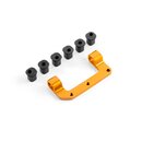 Halter fr Querlenker oben links Aluminium SWISS 7075 T6 Set