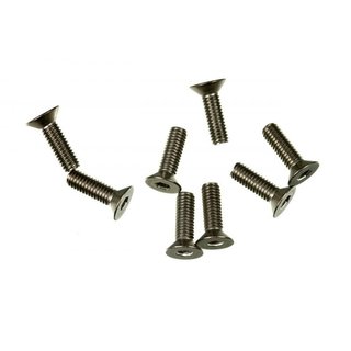 Mugen B0741T Schraube M3x10 Senkkopf Titan (8)