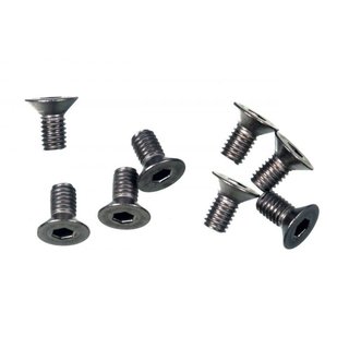 Mugen B0742T Schraube M3x6 Senkkopf Titan (8)