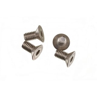 Mugen B0746T Schraube M4x8 Senkkopf Titan (4)