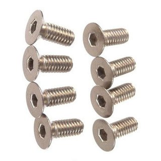 Mugen B0747T Schraube M4x10 Senkkopf Titan (8)