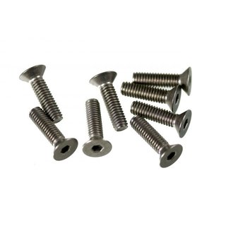 Mugen B0748T Schraube M4x15 Senkkopf Titan (8)