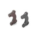 GLUED BRAKE PAD SET FOR BRAKE ROLLERS - RED (2)