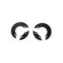 Scheibe hinten AERODYNAMIC DISC 2,2mm li+re Set