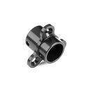 X8 ALU DRIVE FLANGE FOR SPUR GEAR - BLACK - SWISS 7075 T6