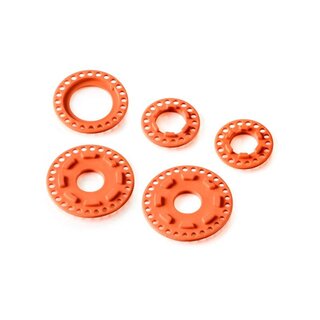 Riemenrad Abdeckung Set Graphite