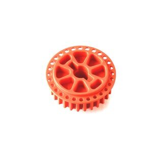 Riemenrad vorne seitlich 28 Z�hne Low Friction Kohlefaser