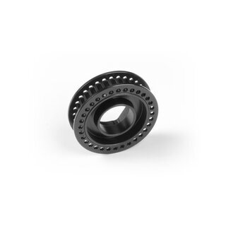 X8 ALU SIDE BELT PULLEY 32T - HARD COATED - SWISS 7075 T6