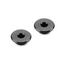 ALU FIXED & FLEX BUSHING FOR RADIO PLATE - HARD COATED (1+1)