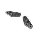 XB8 CARBON STEERING PLATE - 3 DOTS (1+1)