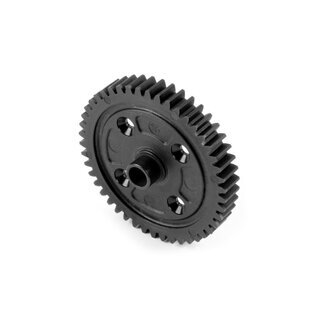COMPOSITE CENTER DIFF SPUR GEAR WITH MOULDED-IN STEEL BUSHIN