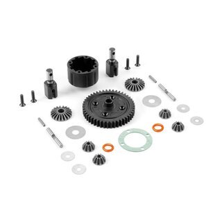CENTER DIFFERENTIAL SMALL WITH COMPOSITE SPUR GEAR 46T - SET