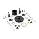CENTER DIFFERENTIAL SMALL WITH COMPOSITE SPUR GEAR 46T - SET