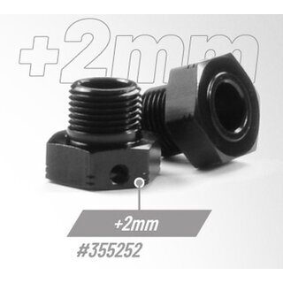 Radachse Achsversatz +2mm, Alu (geh�rtet)