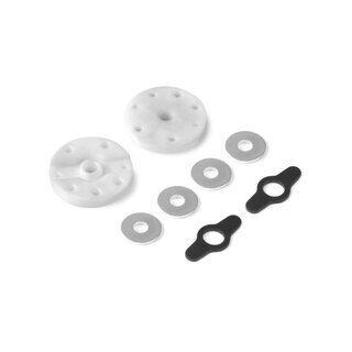 2-Way D�mpferkolbenplatten 5Loch (1.5mm) & 2Loch (1.0mm) (2)