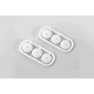 D�mpferkolbenplatten-Set 6-Loch (1.2, 1.3, 1.4mm) DELRIN V3