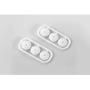 Dmpferkolbenplatten-Set 6-Loch (1.2, 1.3, 1.4mm) DELRIN V3