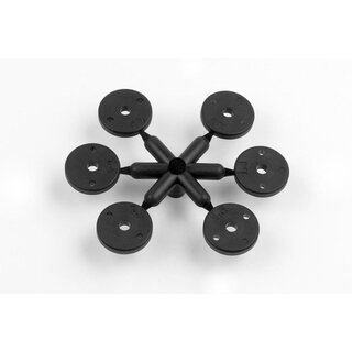 D�mpferkolbenplatten-Set, hart