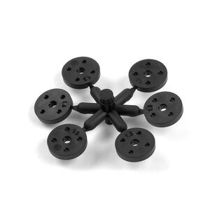 Dmpferkolbensetplatten - breit und gerade (4 Lch