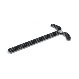 CARBON CHASSIS T-BRACE - REAR